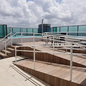 Flat Decorado Luxo Em Boa Viagem Junto Ao Shopping , Recife Brasil